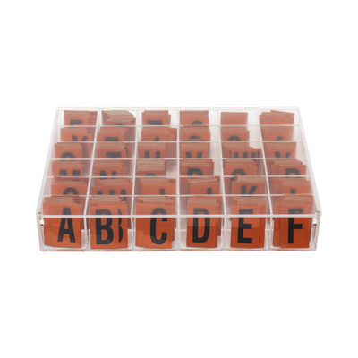 Kit Etiquetas Reflectivas para Identificación de Cajas de Empalme