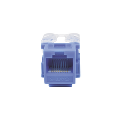 Módulo Jack 110 Cat6, Keystone para Faceplate - Color Azul