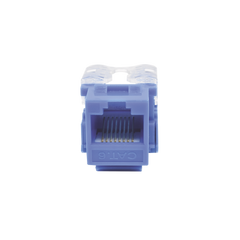 Módulo Jack 110 Cat6, Keystone para faceplate - Color Azul