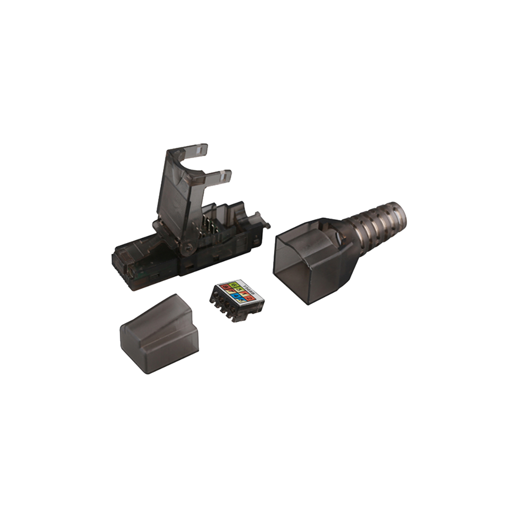 Plug RJ45 para Cable UTP Categoría 6A - Sin Herramienta, para Terminación en Campo