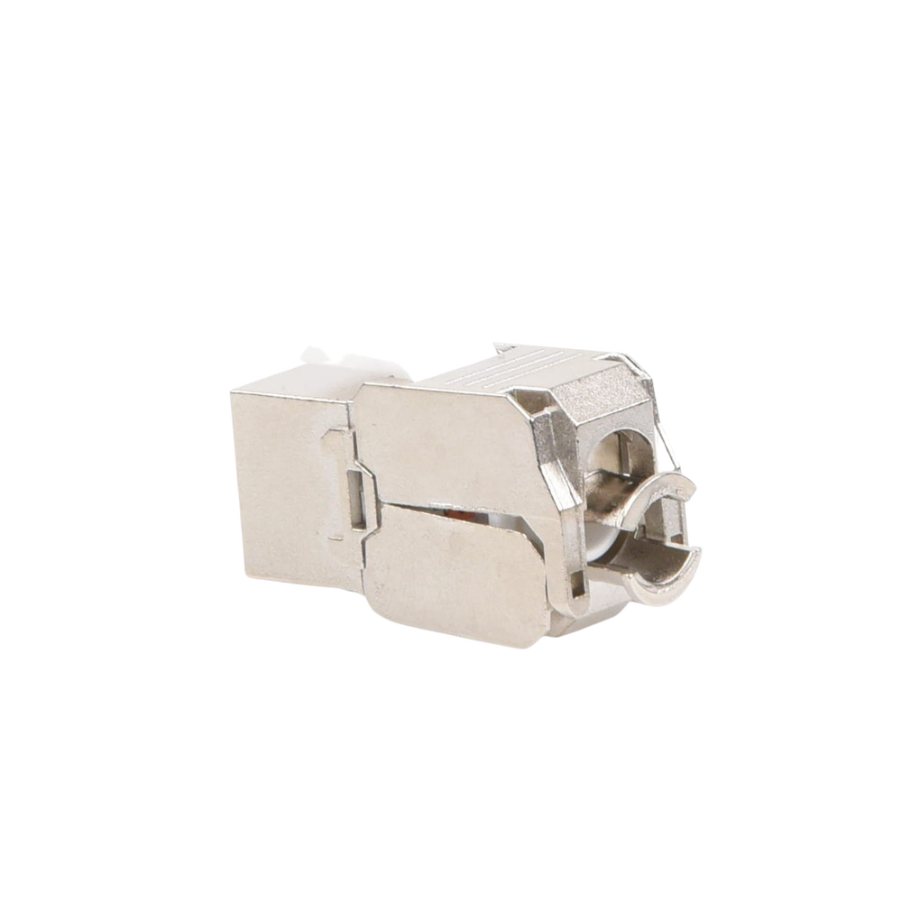 Módulo Jack Keystone Cat6A Blindado (STP) sin Herramienta (Toolless) para Faceplate