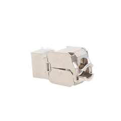 Módulo Jack Keystone Cat6A Blindado (STP) sin herramienta (toolless) para faceplate