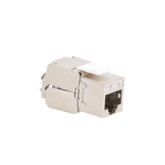 Módulo Jack Keystone Cat6A Blindado (STP) sin Herramienta (Toolless) para Faceplate