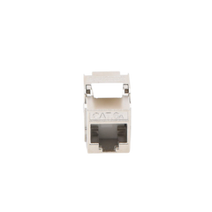 Módulo Jack Keystone Cat6A Blindado (STP) sin herramienta (toolless) para faceplate