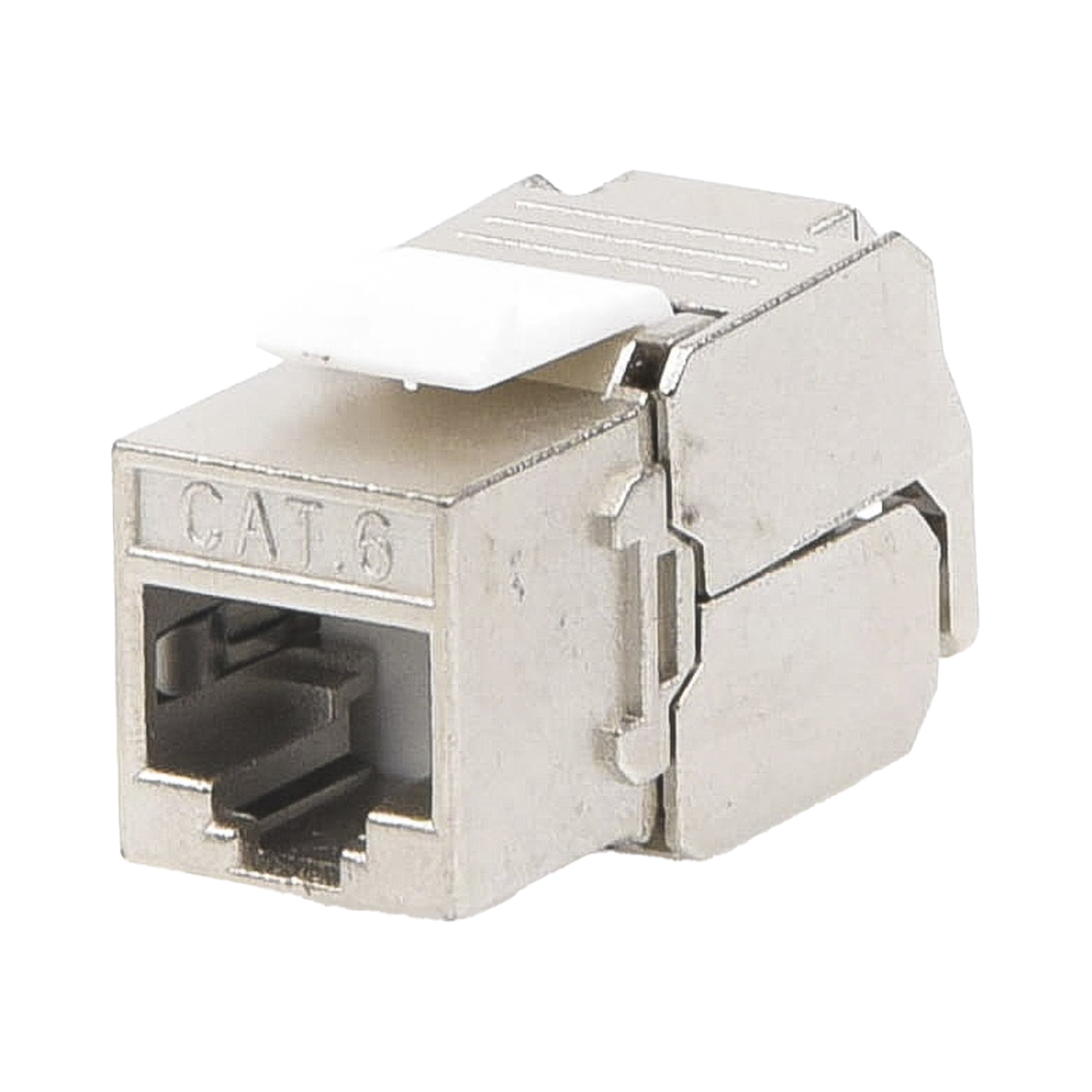 Módulo Jack Keystone Cat6 Blindado (STP) Sin Herramienta (Toolless)