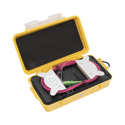 Bobina de Lanzamiento multimodo de 0.5 km con conectores SC
