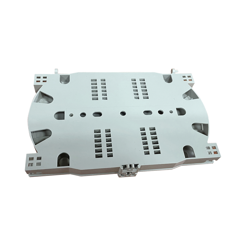 Charola de Empalme para Fibra Óptica, Protección para 24 Empalmes de Fusión o Mecánicos, Compatible con Distribuidor LPODF8002