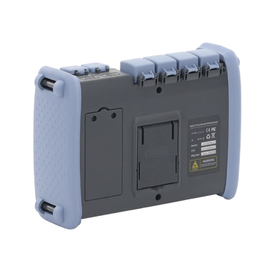 OTDR PRO de Alto Rendimiento para Enlaces de Fibra Óptica Monomodo / Pruebas en Fibra Óptica Viva / Longitudes de onda: 1310nm, 1550nm y 1625nm / Zona Muerta por Evento de 0.8 Metros / VFL 5mW / Distancia de prueba de hasta 420 km