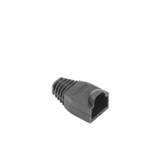 Bota Plástica para Protección de Plug RJ45, Color Negro