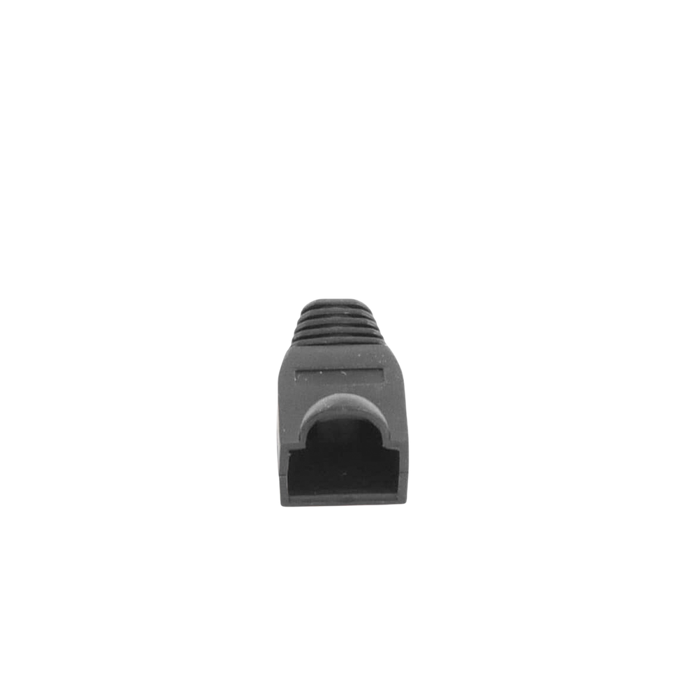 Bota Plástica para Protección de Plug RJ45, Color Negro