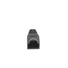 Bota Plástica para protección de Plug RJ45, Color Negro