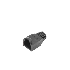 Bota Plástica para protección de Plug RJ45, Color Negro
