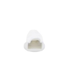 Bota Plástica para protección de Plug RJ45, Color Blanco