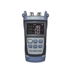 Medidor de Potencia Óptica (OPM) para Fibra Óptica en Redes FTTx / Soporta 3 Longitudes de Onda: 1310nm, 1490nm y 1550nm / Rango de Medición de -40 a 25dBm