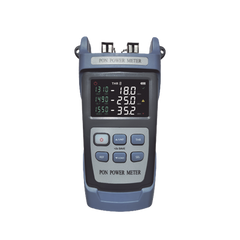 Medidor de Potencia Óptica (OPM) para Fibra Óptica en Redes FTTx / Soporta 3 Longitudes de Onda: 1310nm , 1490nm y 1550nm / Compatible con Conectores SC y FC