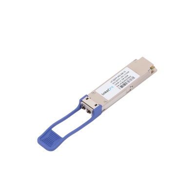 Transceptor Óptico QSFP+ (Mini-Gbic) / Monomodo 1310 nm / 40 Gbps / 40GBASE-LR4 / Conectores LC/UPC Dúplex / DDM / Hasta 10 km