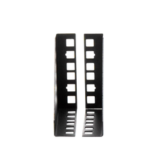 Par de Sujetadores para Instalación de Equipo Rackeable en Placa o Pared (hasta 2U), Puede soportar 10 Kg
