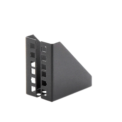 Par de Sujetadores para Instalación de Equipo Rackeable en Placa o Pared (hasta 2U), Puede soportar 10 Kg