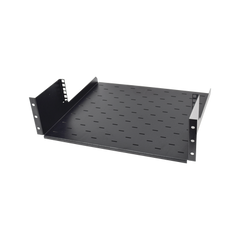 Rack Abierto de Montaje en Pared, de 19in, de 2 Unidades de Rack, con Charola de 460 mm de Profundidad, Se envía el Gabinete Armado.