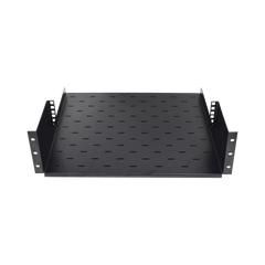 Rack Abierto de Montaje en Pared, de 19in, de 2 Unidades de Rack, con Charola de 460 mm de Profundidad, Se envía el Gabinete Armado.