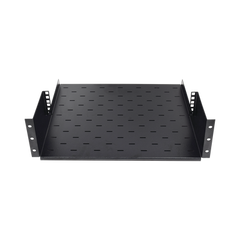 Rack Abierto de Montaje en Pared, de 19in, de 2 Unidades de Rack, con Charola de 460 mm de Profundidad, Se envía el Gabinete Armado.