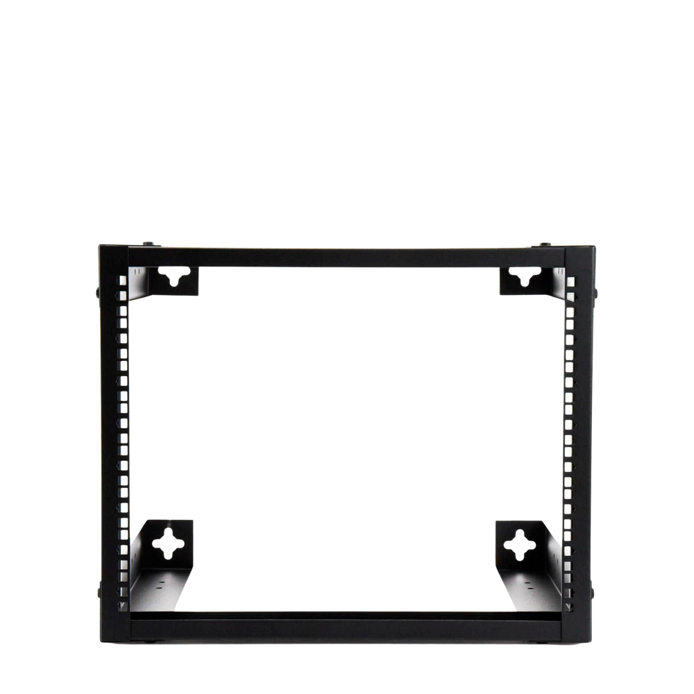 Rack Abierto de montaje en Pared, de 19in, 8 Unidades de rack