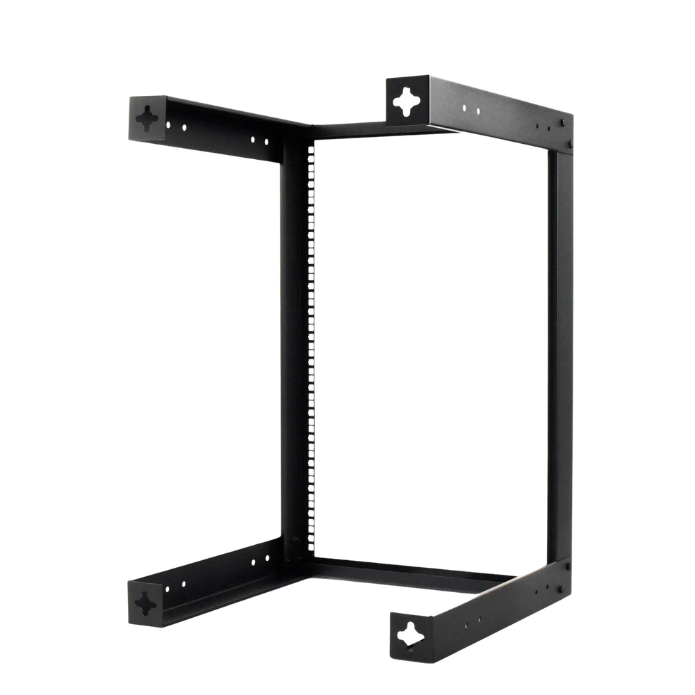 Rack Abierto de montaje en Pared, de 19in, 16 unidades de rack