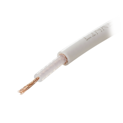 Carrete de 100 metros de Cable Tipo RG58AU, con Forro Blanco