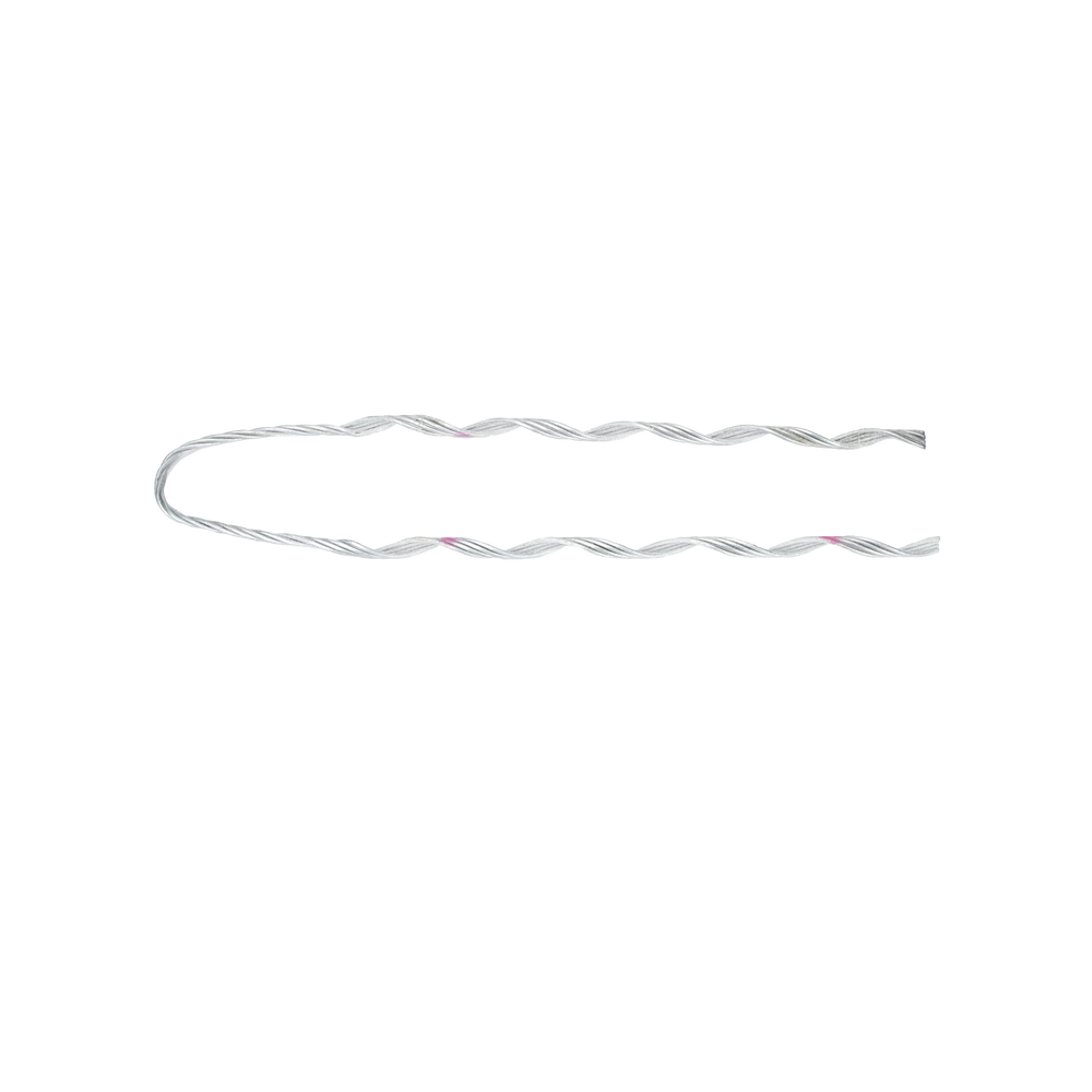 Remate Preformado de Acero Galvanizado para Fibra Mini-ADSS de 24 hilos, diámetros 7.5 - 8 mm