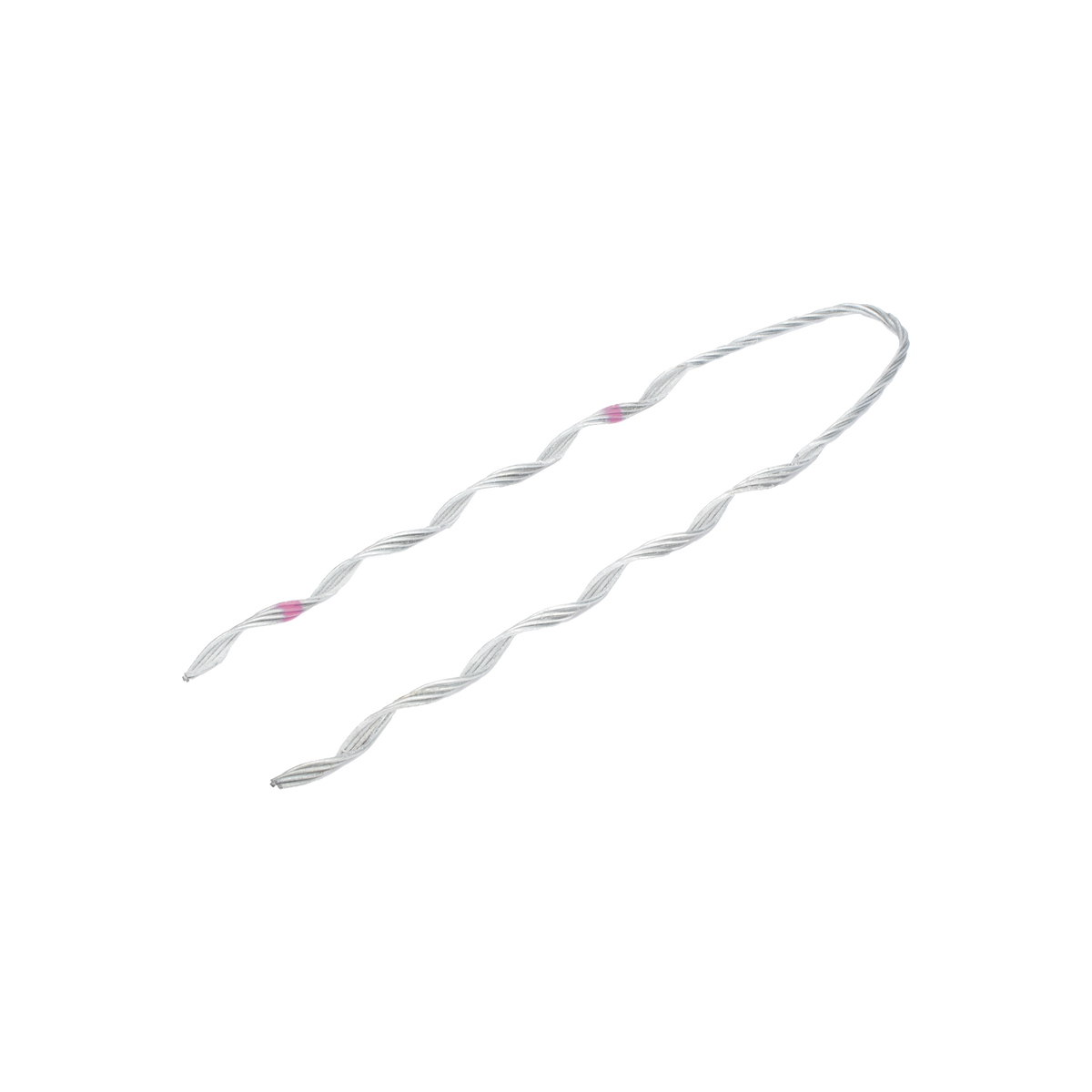 Remate Preformado de Acero Galvanizado para Fibra Mini-ADSS de 24 hilos, diámetros 7.5 - 8 mm