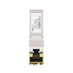 Transceptor Óptico SFP+ a RJ45 /10 Gbps / Conector RJ45 / 10GBASE-T / Distancia de hasta 30 m.