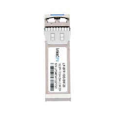 Transceptor Óptico SFP+ (Mini-Gbic) / Monomodo 1310 nm / 10 Gbps / 10GBASE-LR / Conectores LC/UPC Dúplex / DDM / Hasta 20 km