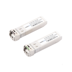 Transceptores Ópticos Bidireccionales SFP+ (Mini-Gbic) / Monomodo 1270 & 1330 nm / 10 Gbps / 1000BASE-BX / Conector LC/UPC Simplex / DDM / Hasta 40 km / 2 Piezas