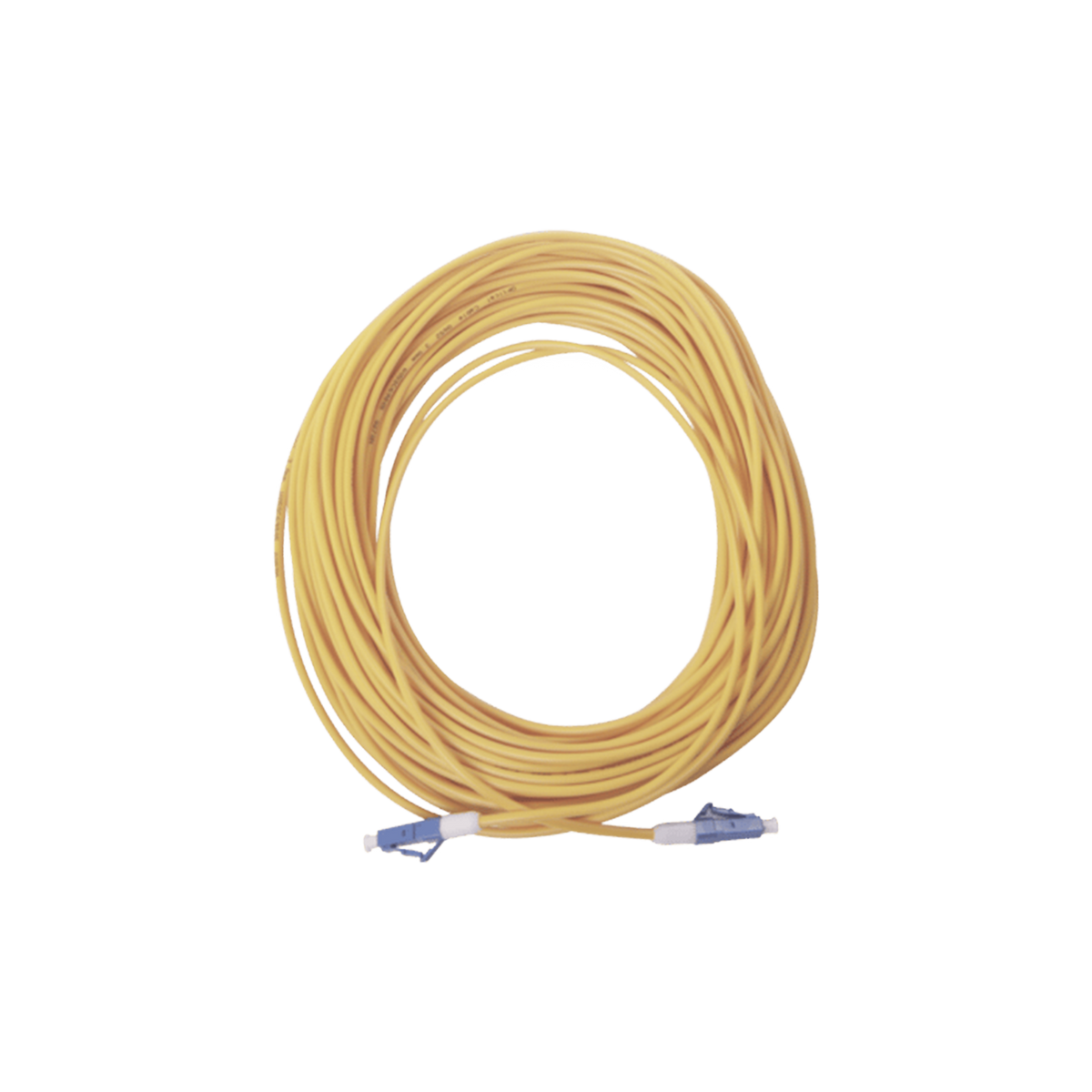 Jumper de Fibra Óptica Monomodo LC/UPC-LC/UPC Simplex de 50 Metros (164.04 Pies), 2mm