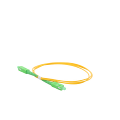 Jumper de Fibra Óptica Monomodo SC/APC-SC/APC Simplex de 1 Metro (3.28 Pies), 2mm