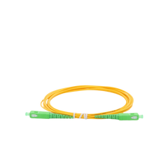 Jumper de Fibra Óptica Monomodo SC/APC-SC/APC Simplex de 3 Metros (9.84 Pies), 2mm