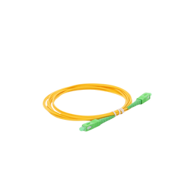Jumper de Fibra Óptica Monomodo SC/APC-SC/APC Simplex de 3 metros, 2mm