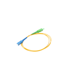 Jumper de Fibra Óptica Monomodo SC/APC-SC/UPC Simplex de 1 metro, 2mm