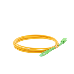 Jumper de Fibra Óptica Monomodo SC/APC-SC/APC Simplex de 3 metros, 3mm