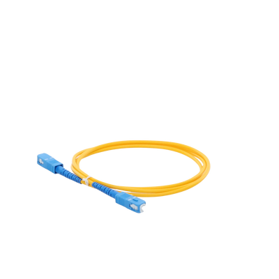 Jumper de Fibra Óptica Monomodo SC/UPC-SC/UPC Simplex de 1 metro, 3mm