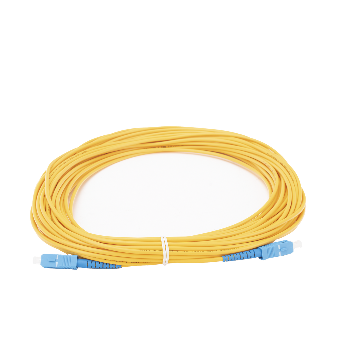 Jumper de Fibra Óptica Monomodo SC/UPC-SC/UPC Simplex de 10 Metros (32.81 Pies), 3mm