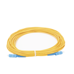 Jumper de Fibra Óptica Monomodo SC/UPC-SC/UPC Simplex de 10 Metros (32.81 Pies), 3mm