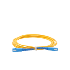 Jumper de Fibra Óptica Monomodo SC/UPC-SC/UPC Simplex de 2 Metros (6.56 Pies), 3mm