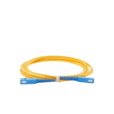 Jumper de Fibra Óptica Monomodo SC/UPC-SC/UPC Simplex de 2 metros,  3mm