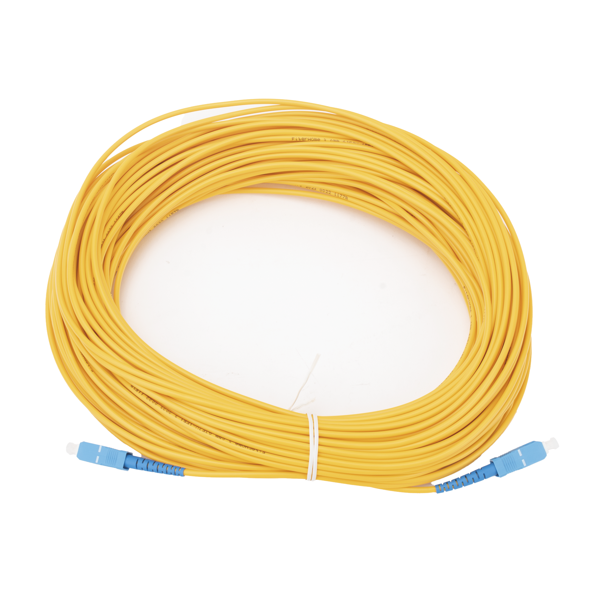 Jumper de Fibra Óptica Monomodo SC/UPC-SC/UPC Simplex de 40 Metros (131.23 Pies), 3mm