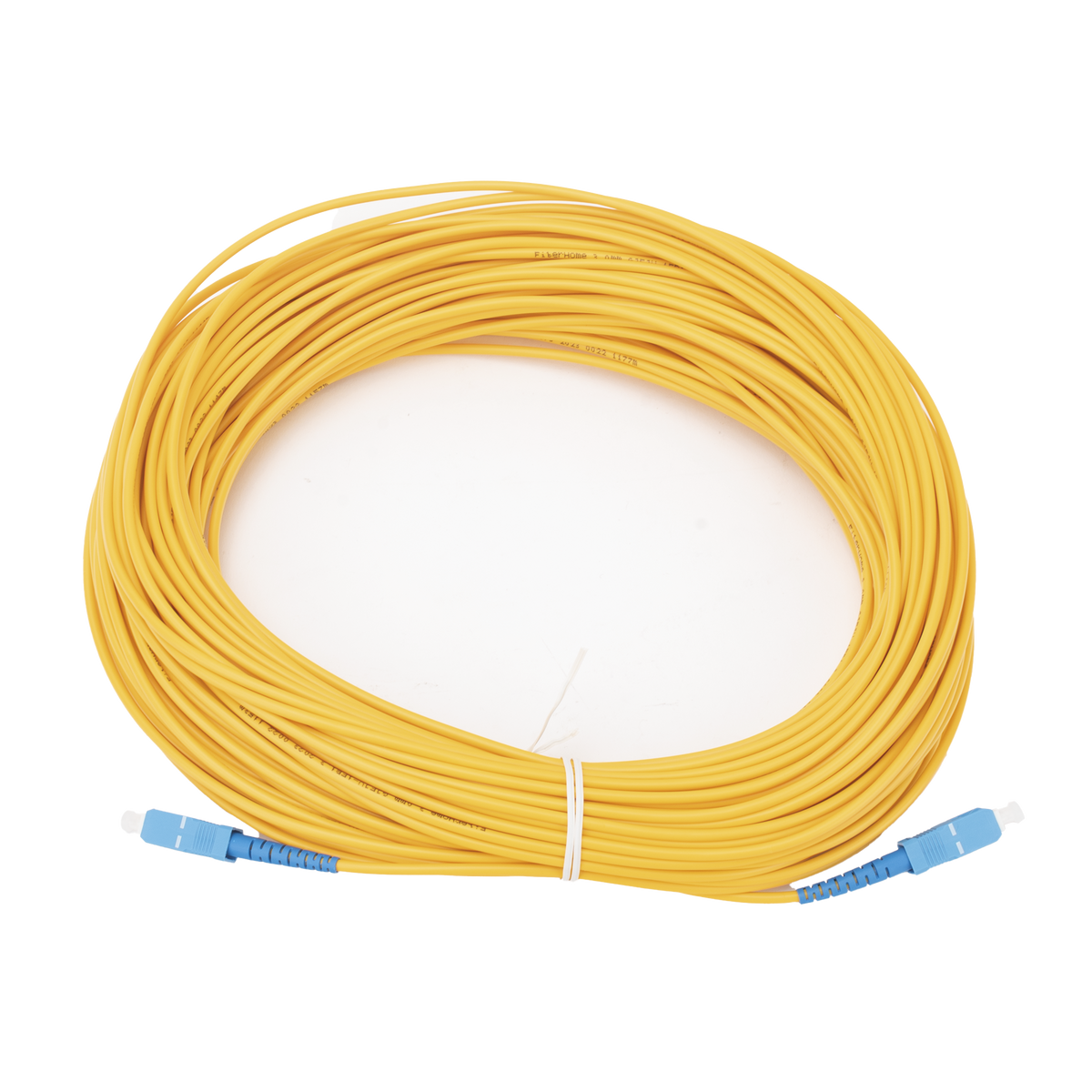 Jumper de Fibra Óptica Monomodo SC/UPC-SC/UPC Simplex de 40 Metros (131.23 Pies), 3mm