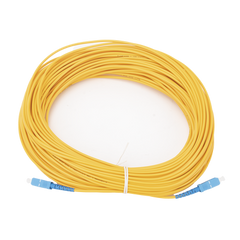 Jumper de Fibra Óptica Monomodo SC/UPC-SC/UPC Simplex de 40 metros,  3mm