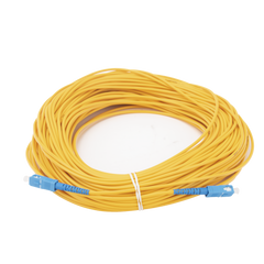 Jumper de Fibra Óptica Monomodo SC/UPC-SC/UPC Simplex de 50 Metros (164.04 Pies), 3mm