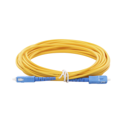 Jumper de Fibra Óptica Monomodo SC/UPC-SC/UPC Simplex de 6 Metros (19.69 Pies), 3mm