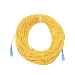 Jumper de Fibra Óptica Monomodo SC/UPC-SC/UPC Simplex de 60 Metros (196.85 Pies), 3mm